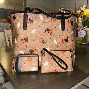 Coach Halloween Tote Bag